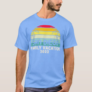 Family Vacation 2022 Retro San Diego Matching Fami T-Shirt