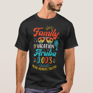 Family Vacation 2023 Aruba Matching Summer Vacatio T-Shirt