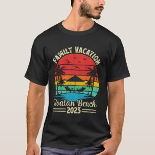 Family Vacation 2023 Honduras Roatan Beach T-Shirt