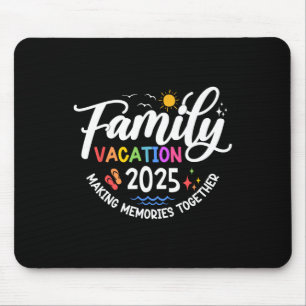 Family Vacation 2025 Beach Matching Summer Vacatio Mouse Mat