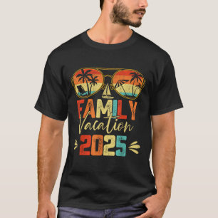 Family Vacation 2025 Beach Matching Summer Vacatio T-Shirt