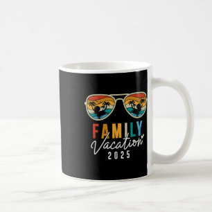 Family Vacation 2025 Beach Summer Men Women Kids M Coffee Mug