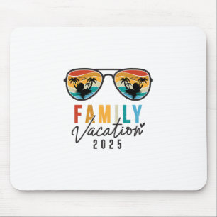 Family Vacation 2025 Beach Summer Men Women Kids M Mouse Mat