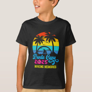 Family Vacation 2025 Dominican Republic Punta Cana T-Shirt