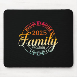 Family Vacation 2025 Family Matching Summer Vacati Mouse Mat