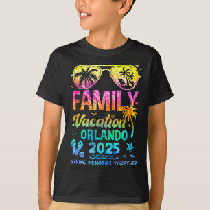 Family Vacation 2025 Orlando Matching Memories Tog T-Shirt