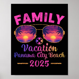 Family Vacation 2025 Sungles Florida Panama City B Poster