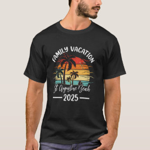 Family Vacation 2025 Vintage Florida St. Augustine T-Shirt