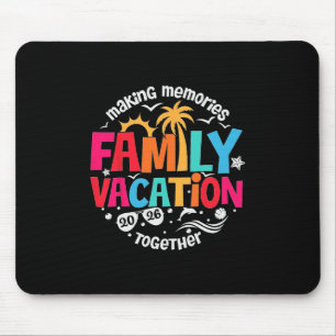 Family Vacation 2026 Beach Matching Family Summer Mouse Mat