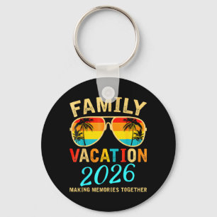 Family Vacation 2026 Beach Matching Summer Key Ring