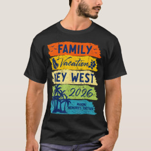 Family Vacation 2026 Key West Matching Summer Vaca T-Shirt