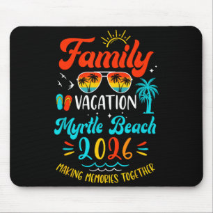 Family Vacation 2026 Myrtle Beach Matching Summer Mouse Mat