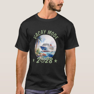 Family Vacation 2028 Cruise Ship Mode T-Shirt