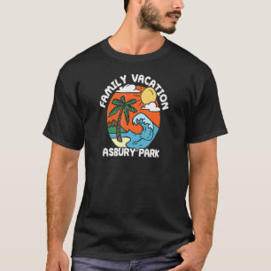 Family Vacation Asbury Park Beach New Jersey Beach T-Shirt