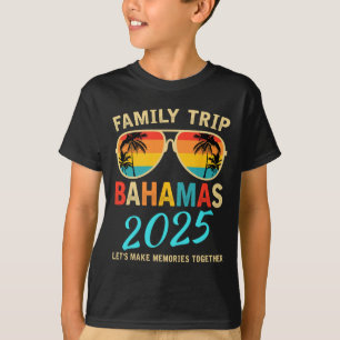 Family Vacation Bahamas 2025 Matching Group Summer T-Shirt