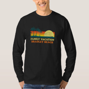 Family Vacation Bradley Beach American New Jersey T-Shirt