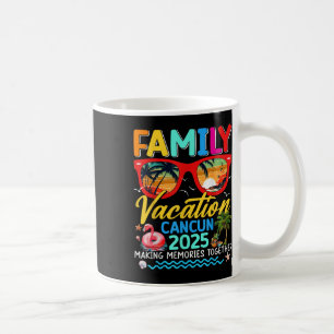 Family Vacation Cancun 2025 Summer Matching Group Coffee Mug