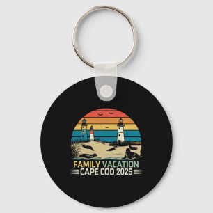 Family Vacation Cape Cod 2025 Coastal Vacation Lig Key Ring