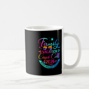 Family Vacation Cape Cod 2026 Palm Tree Gift Coffee Mug