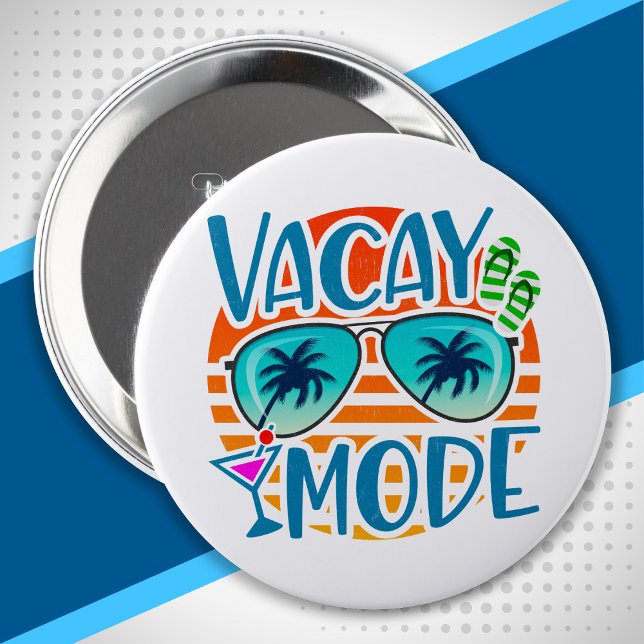 Family Vacation - Couples Vacation - Vacation 10 Cm Round Badge (Creator Uploaded)