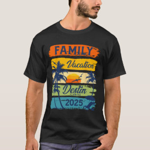 Family Vacation Destin Florida 2025 Matching Famil T-Shirt