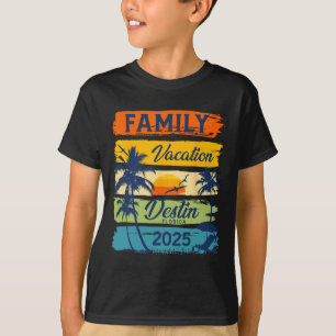 Family Vacation Destin Florida 2025 Matching Famil T-Shirt
