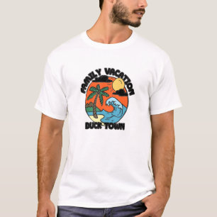 Family Vacation Duck Town Beach North Carolina T-Shirt