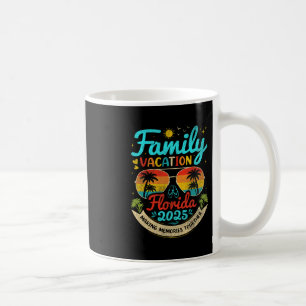 Family Vacation Florida 2025 Florida Group Summer  Coffee Mug