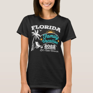 Family Vacation Florida beach 2022 Travel matching T-Shirt