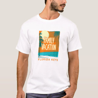 Family Vacation Florida Keys Beach Fl Beach Bum To T-Shirt