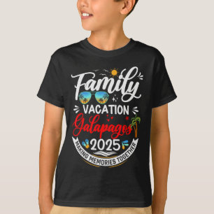 Family Vacation Galapagos 2025 Matching Cruise Vac T-Shirt