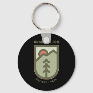 Family Vacation Gift - Grand Teton National Park Key Ring