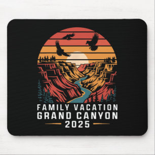 Family Vacation Grand Canyon 2025 Family Vacation Mouse Mat