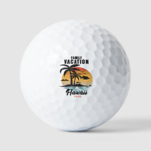 Family Vacation Hawaii 2026 Tropical Golf Balls