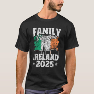 Family Vacation Ireland 2025 Beach Summer Vacation T-Shirt