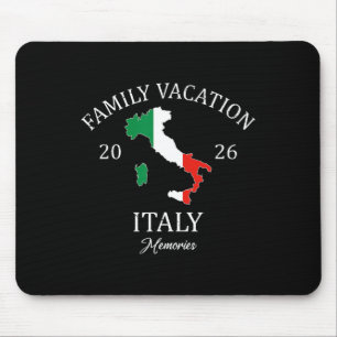 Family Vacation Italy 2026 Family Travel Squad Mouse Mat