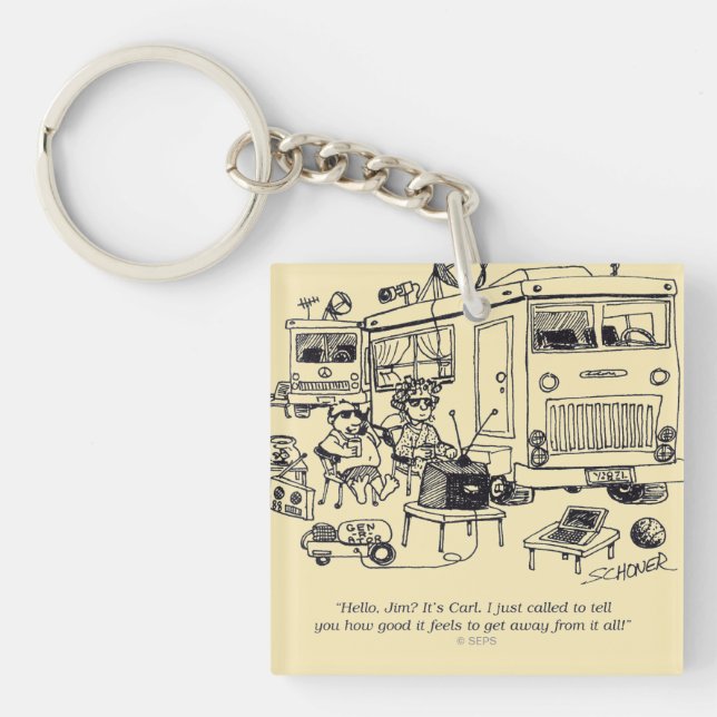 Family Vacation Key Ring (Front)
