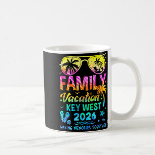 Family Vacation Key West Matching Artwork Coffee Mug