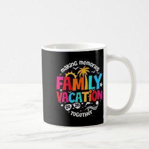 Family Vacation Making Memories Together Design Coffee Mug