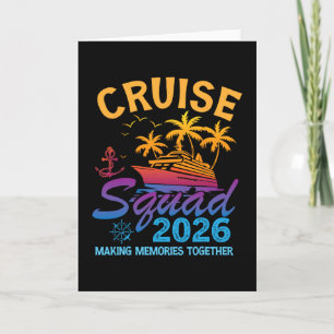 Family Vacation Matching Cruise Outfits  Card