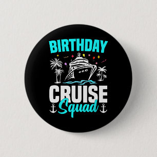 Family Vacation Matching Group Squad Birthday Crui 6 Cm Round Badge