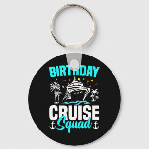 Family Vacation Matching Group Squad Birthday Crui Key Ring