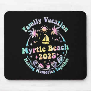 Family Vacation Myrtle Beach 2025 Matching Summer Mouse Mat