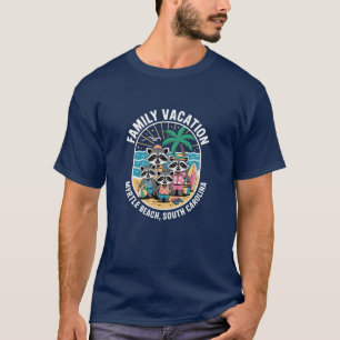 Family Vacation Myrtle Beach South Carolina Match T-Shirt