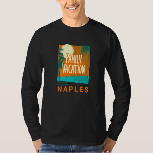 Family Vacation Naples Beach Florida Beach Bum Tou T-Shirt