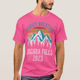 Family Vacation Niagara Falls 2023 Family Vacation T-Shirt