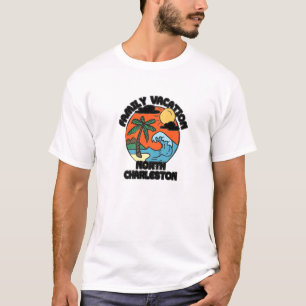Family Vacation North Charleston Beach South Carol T-Shirt