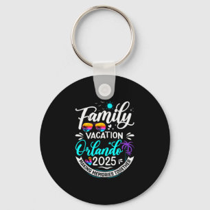 Family Vacation Orlando 2025 Beach Summer Vacation Key Ring