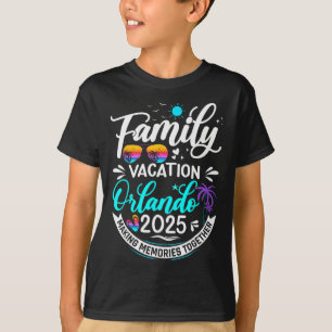 Family Vacation Orlando 2025 Beach Summer Vacation T-Shirt