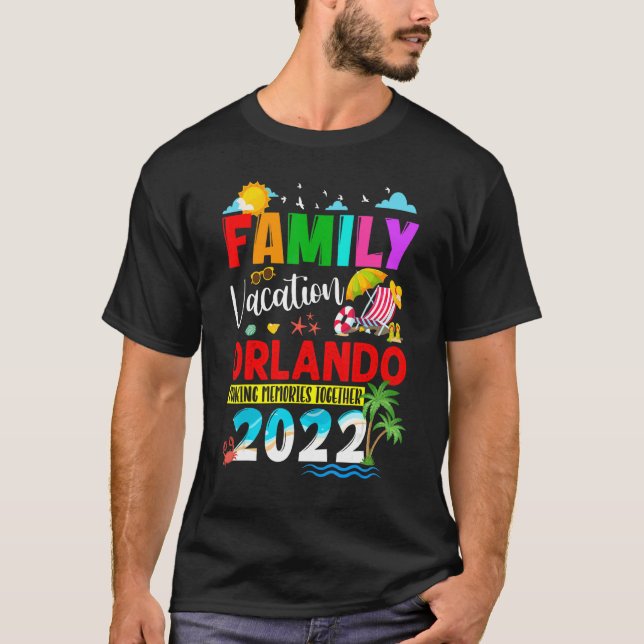 Family Vacation Orlando Making Memories Together S T-Shirt (Front)